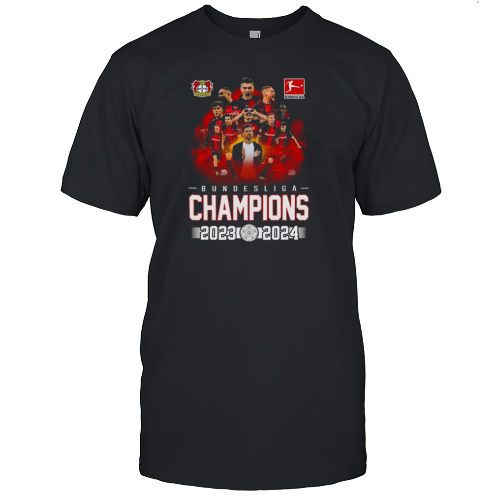 Bayern Leverkusen Bundesliga Champions 2023-2024 T-shirt