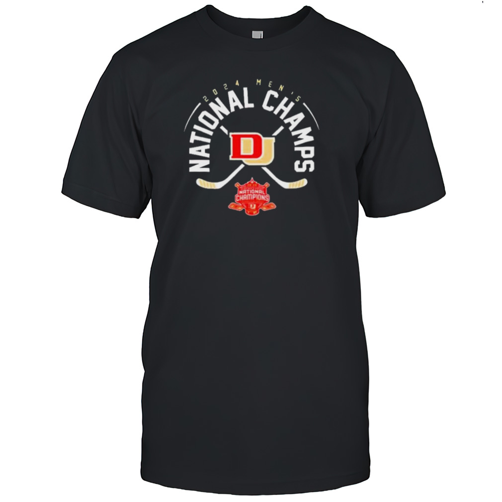 Denver Hockey 2024 National Champs Logo Shirt