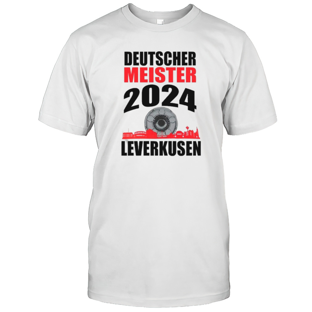 Deutscher Meister Bundesliga Bayer Leverkusen 2024 T-shirt