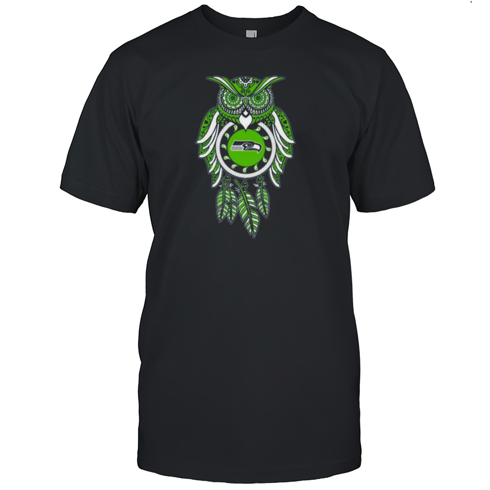 Dreamcatcher Owl Seattle Seahawks Shirt