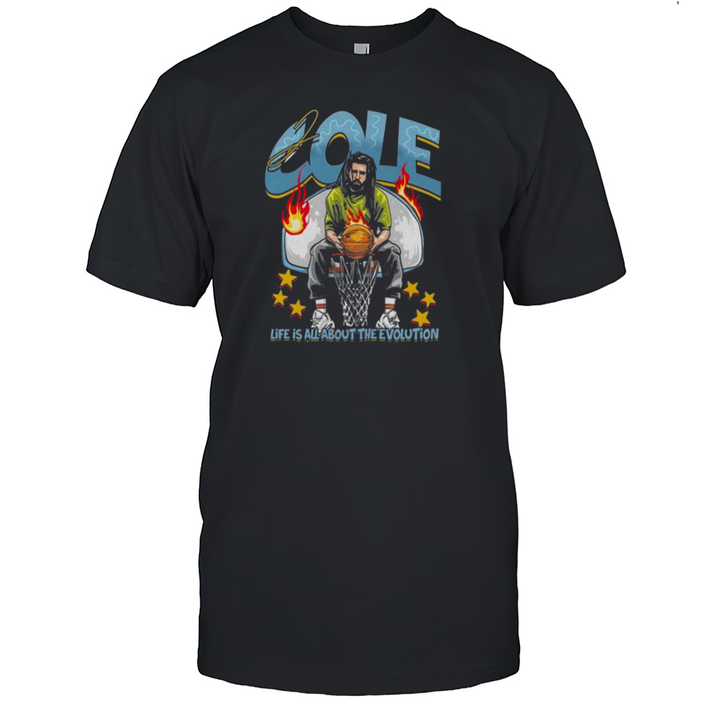J. Cole Life Is All About The Evolution Graphic Shirt
