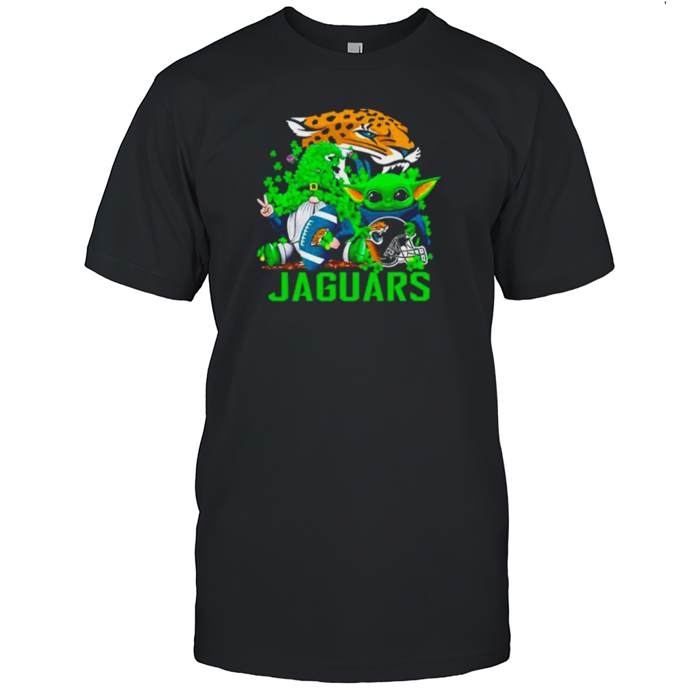 Jacksonville Jaguars Baby Yoda Happy St.Patrick’s Day Shamrock shirt