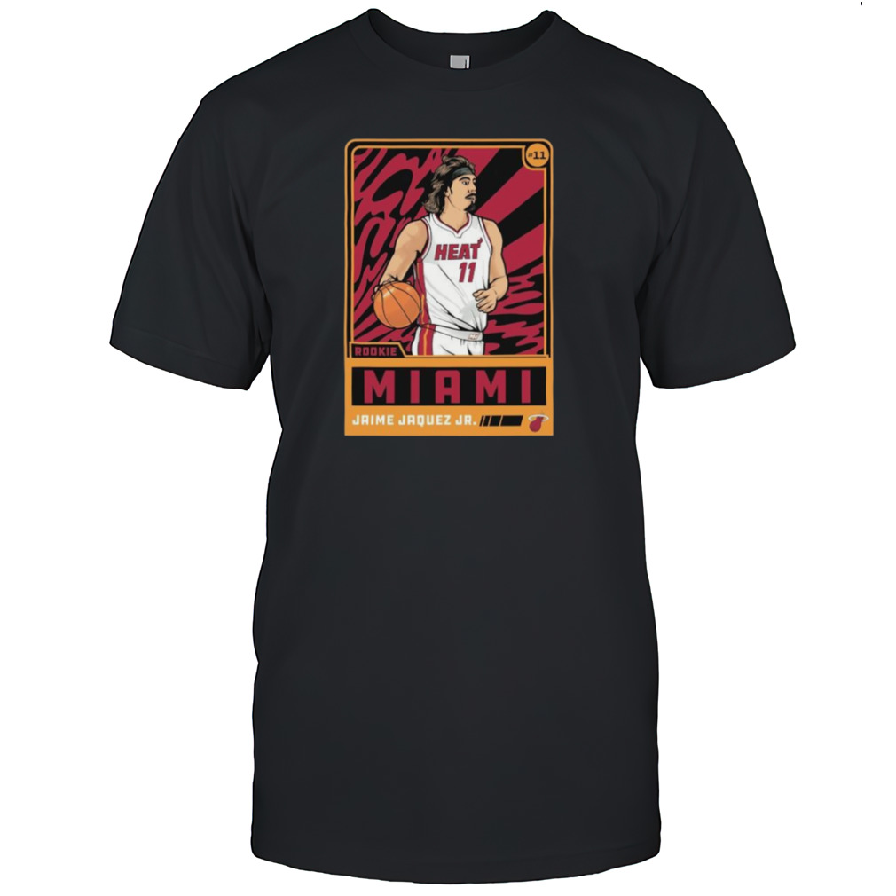 Jaime Jaquez Jr. Miami Heat Rookie Card T-Shirt