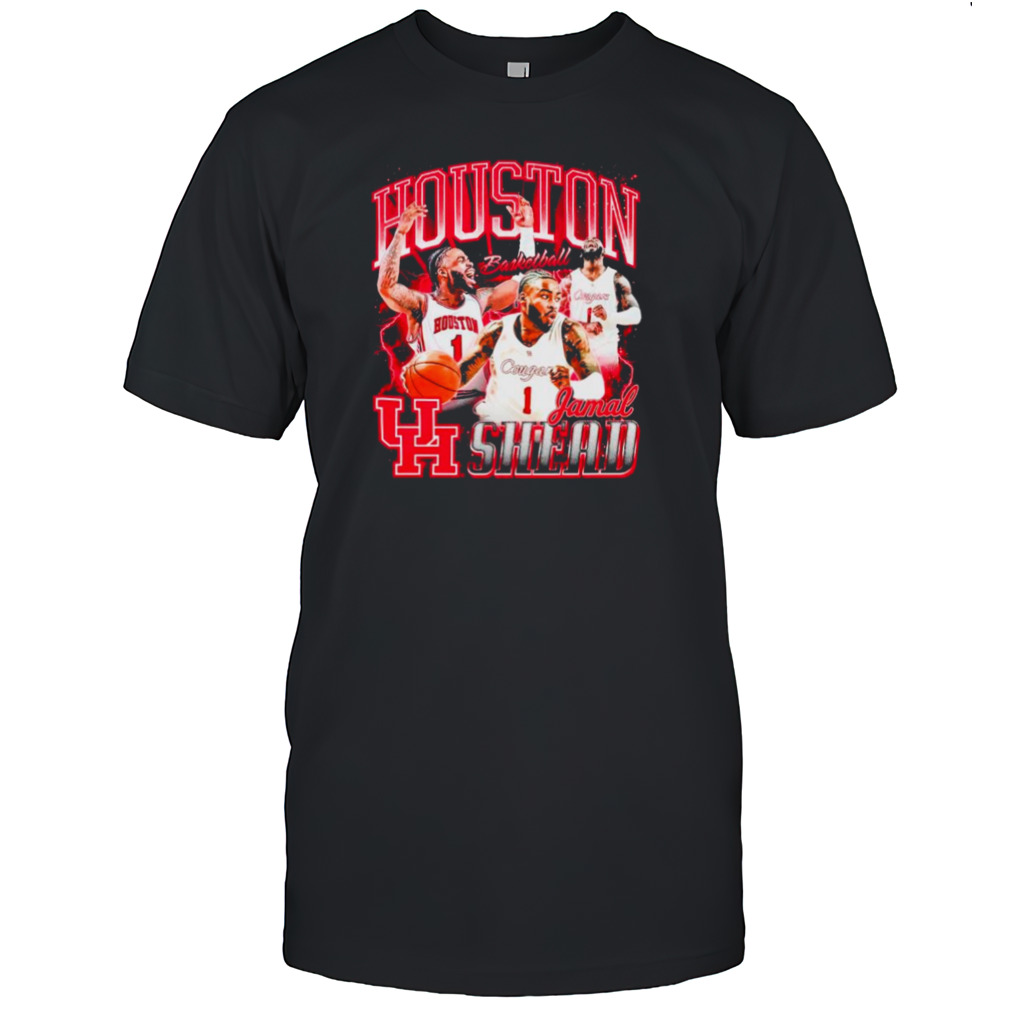 Jamal Shead Houston Cougars NCAA Men’s basketball player shirt