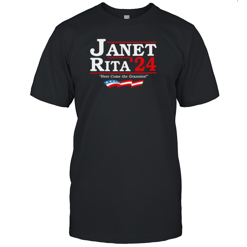 Janet rita 24 here come the grannies shirt