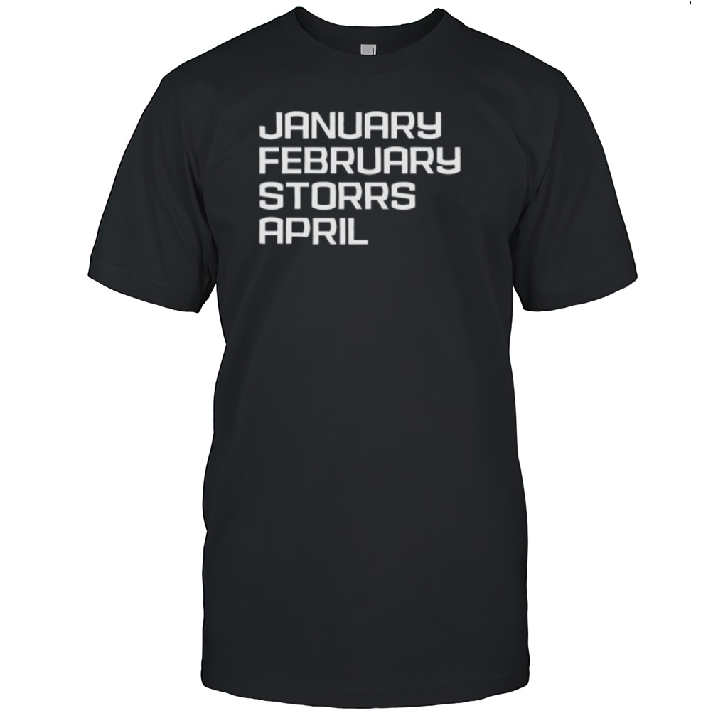 January February Sporrs April Shirt