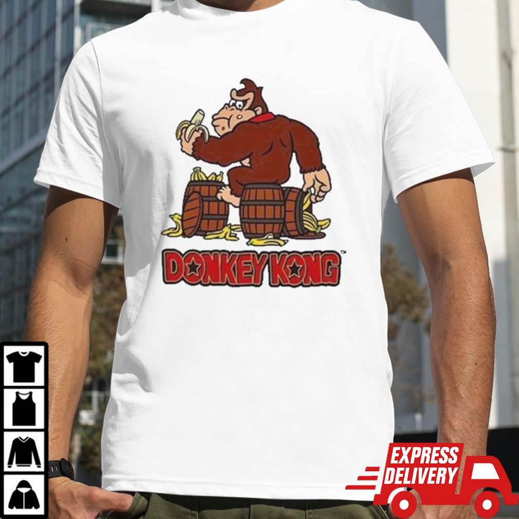 Nintendo Donkey Kong Eat Bananas shirt