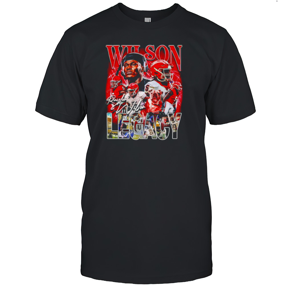 Raylen Wilson Georgia Bulldogs legacy graphics shirt