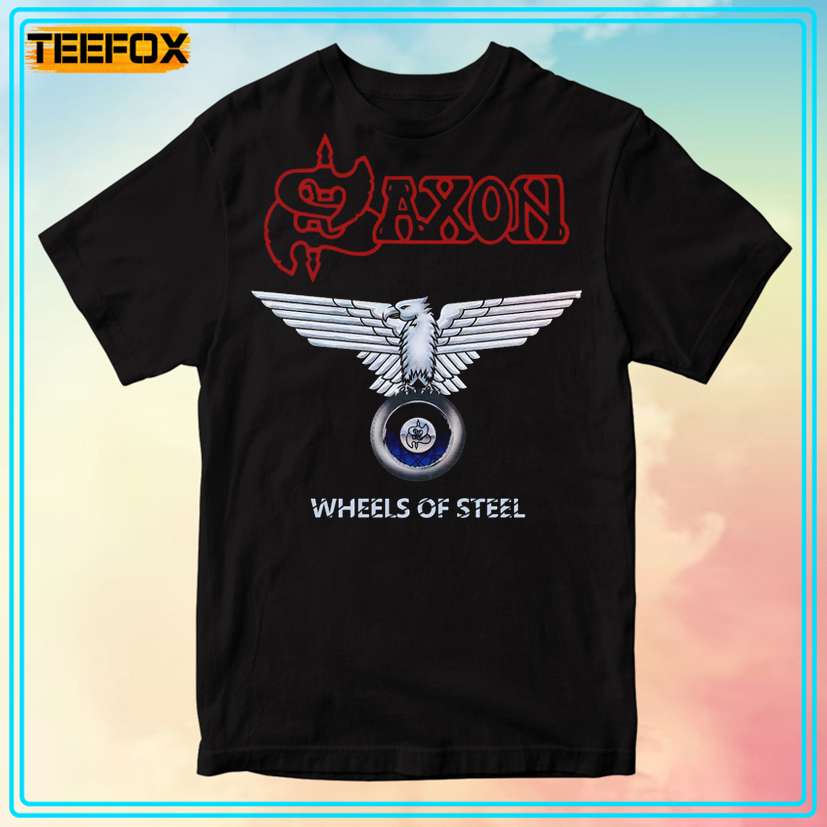 Saxon Wheels of Steel 1980 T-Shirt
