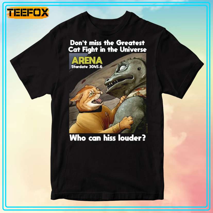 Star Trek Cat Fight Unisex T-Shirt