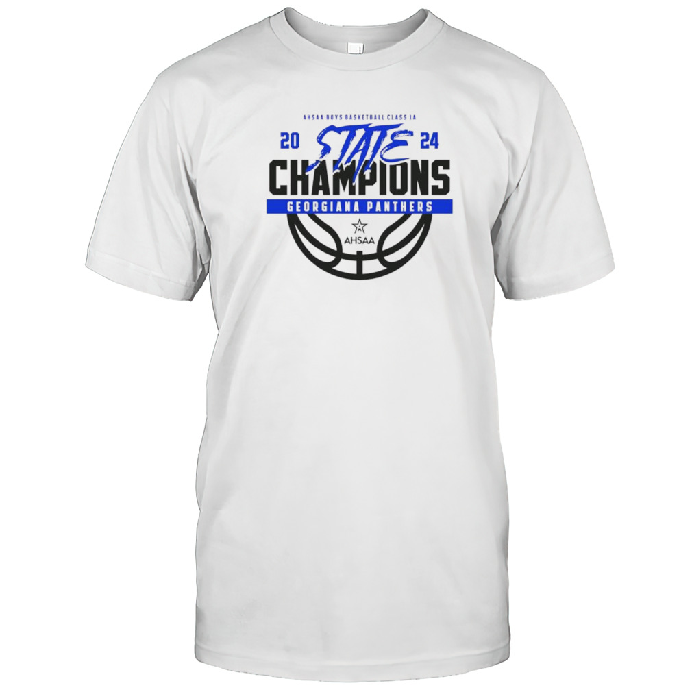 2024 AHSAA Boys Basketball 1A State Champions Georgiana Panthers Shirt