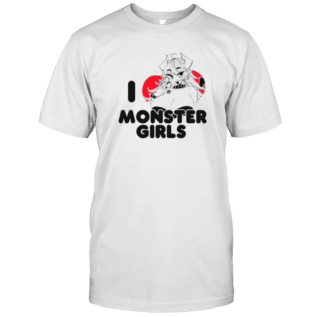 Alcremilk i love monster girls shirt