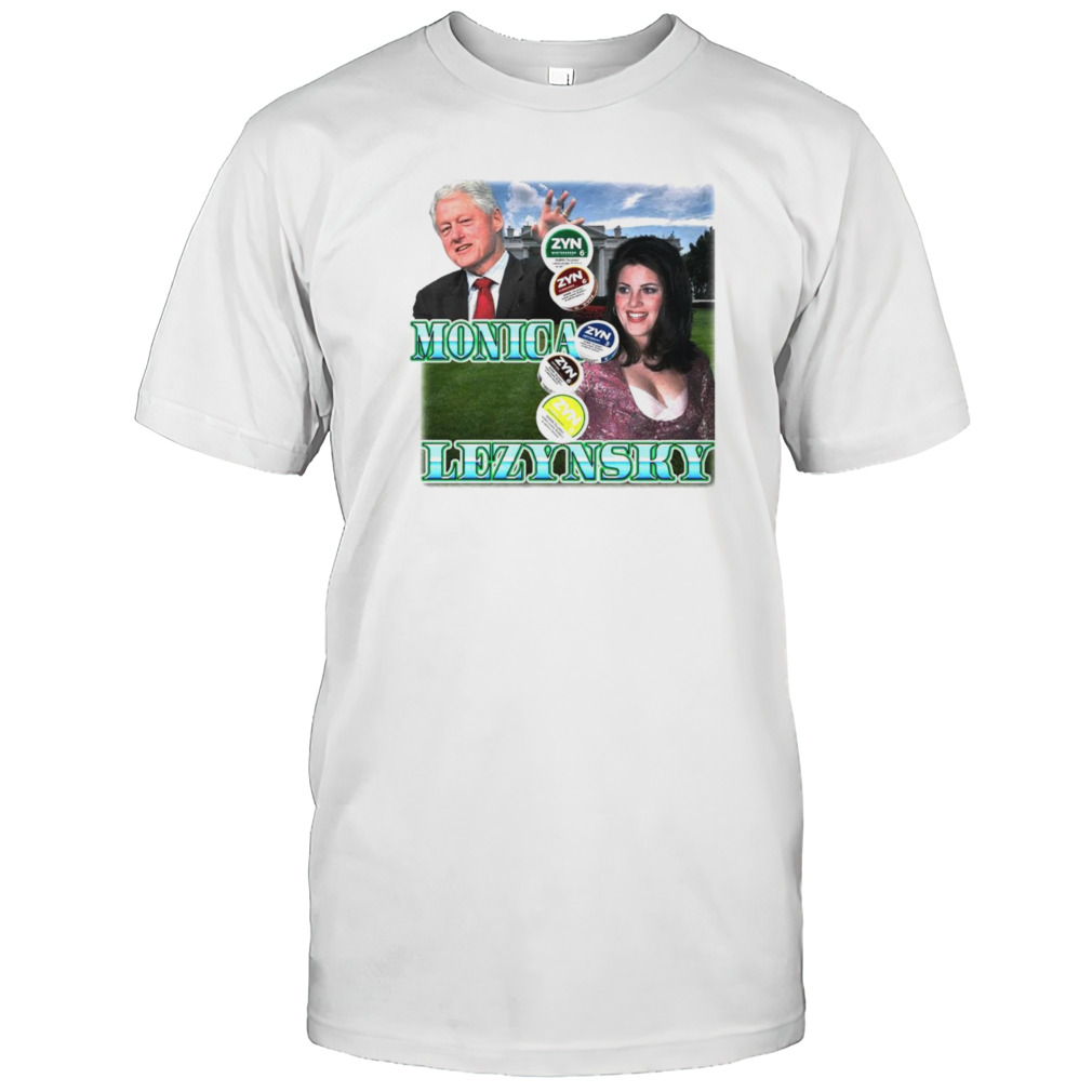 Bill Clinton and Monica Lewinsky ZYN shirt