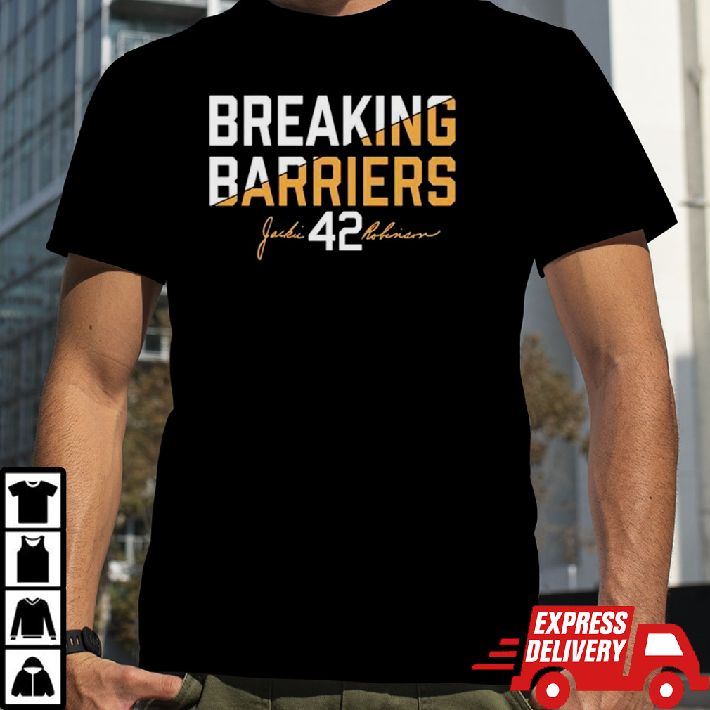 Breaking Barriers Jackie Robinson 42 shirt