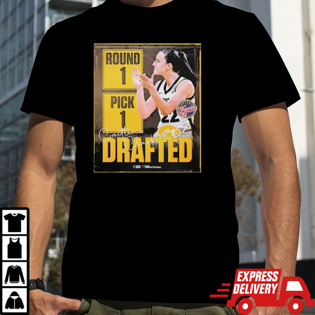 Caitlin Clark Goes First Overall To The Indiana Fever In The WNBA Draft 2024 T-Shirt