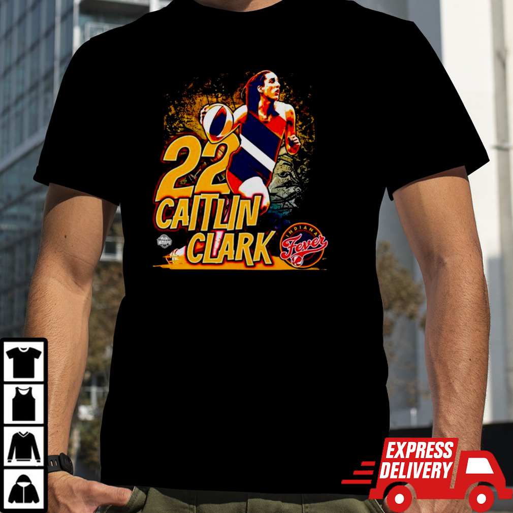 Caitlin Clark Indiana Fever Stadium Essentials Run Through shirt