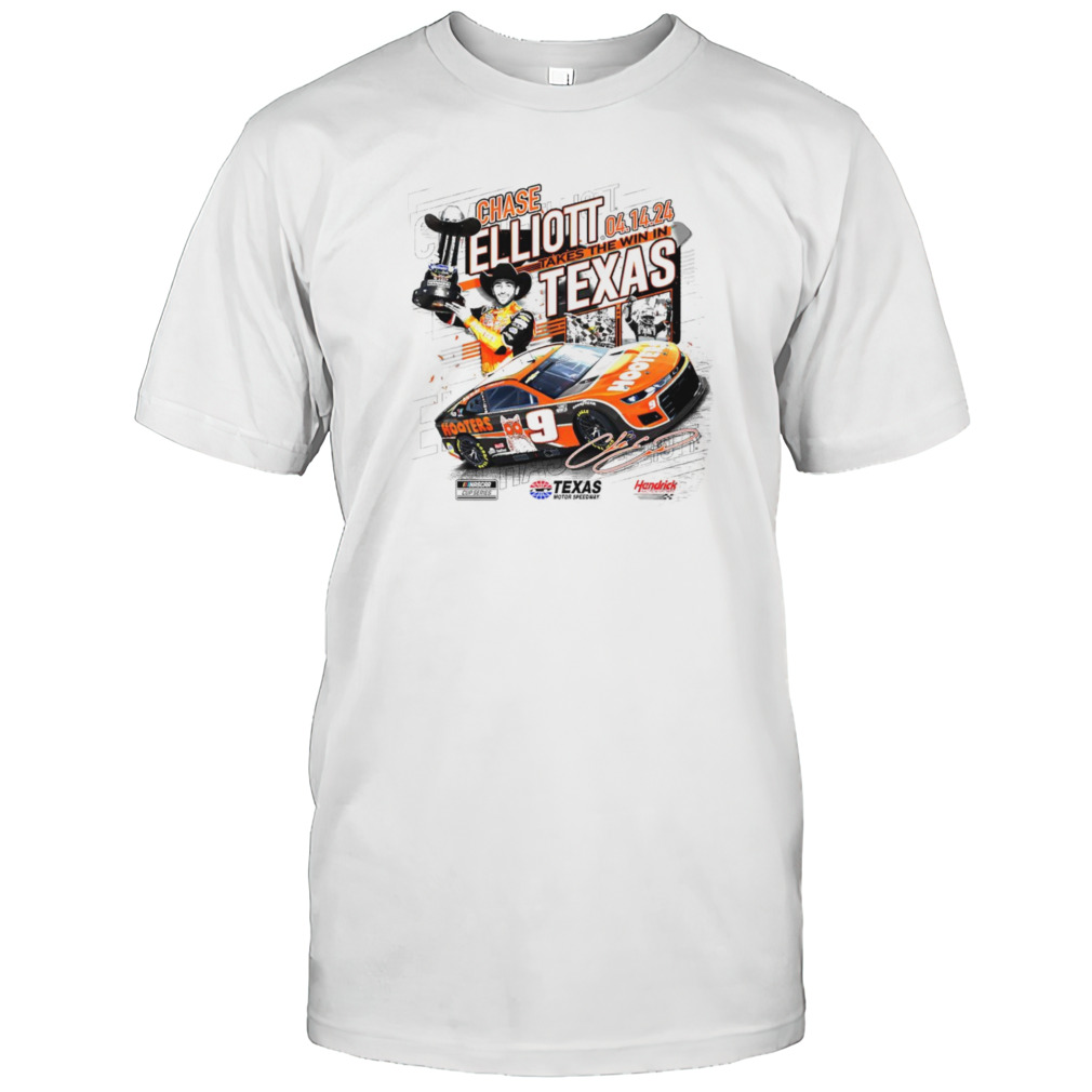 Chase Elliot Checkered Flag Sports 2024 Autotrader EchoPark Automotive 400 Race Win shirt