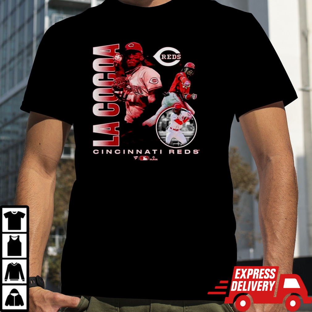 Elly De La Cruz Red Cincinnati Reds Home Run Nickname Shirt