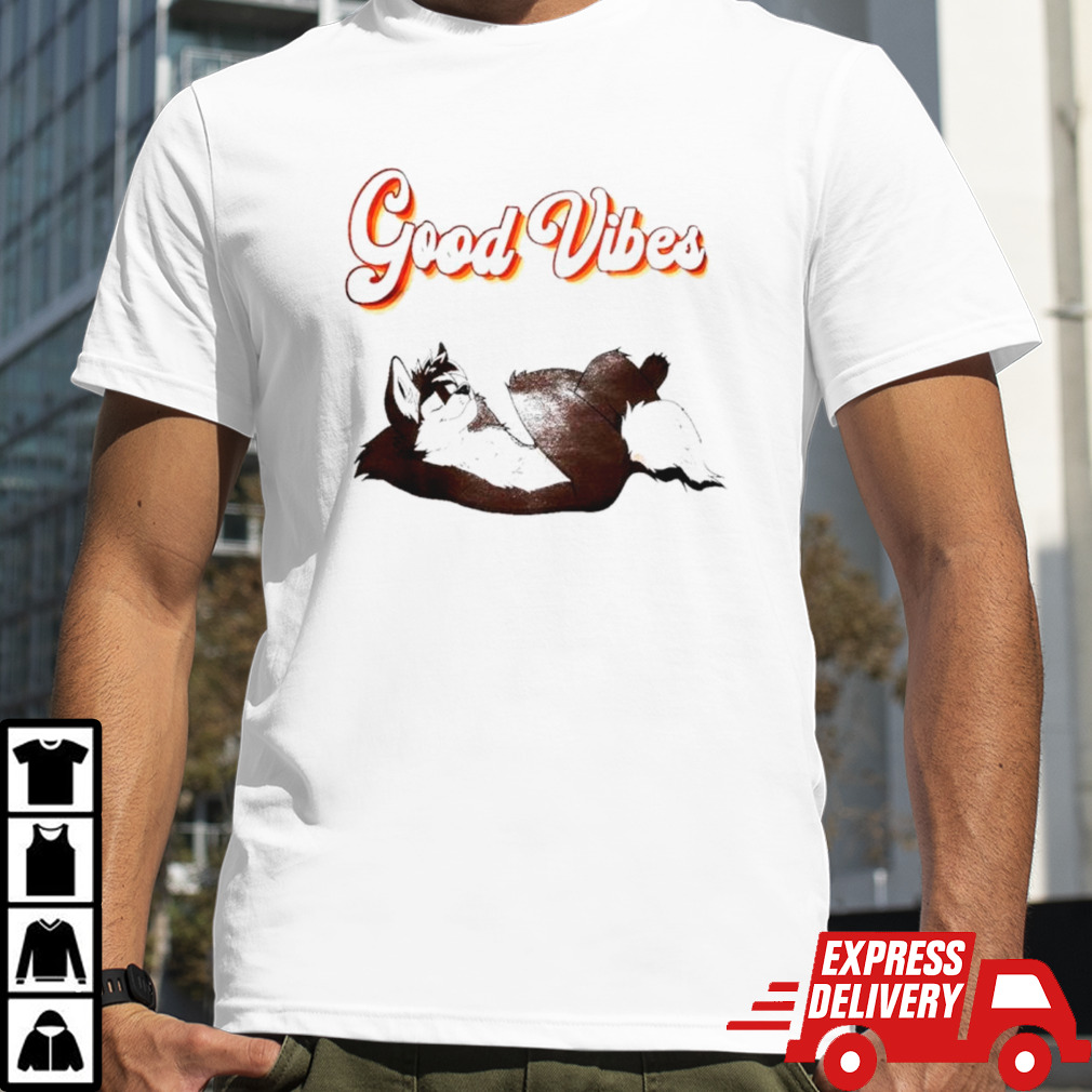 Good vibes fox shirt