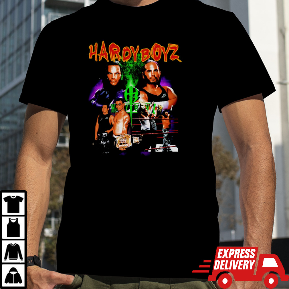 Hardy Boyz Jeff Hardy and Matt Hardy WWE shirt