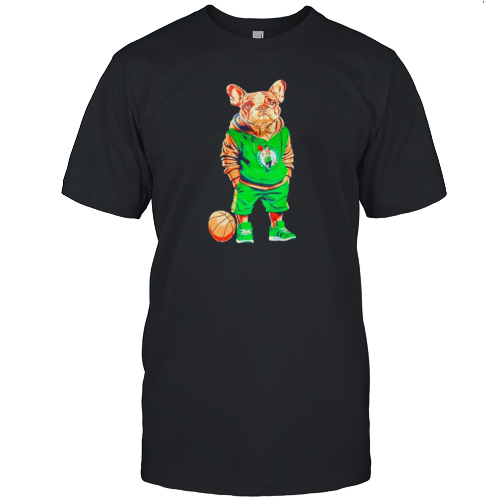 Jaylen Brown Bulldog wearing Celtics Boston shirt