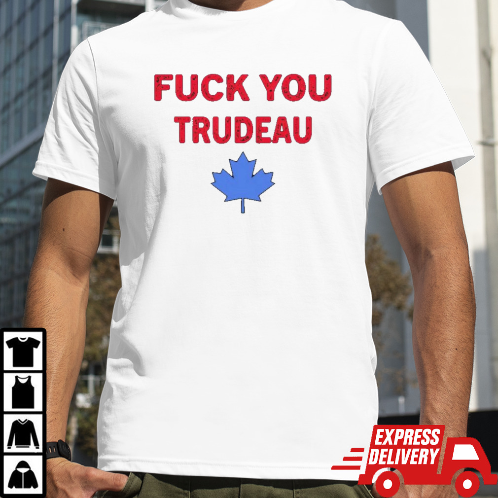 Jerry Power fuck you trudeau shirt