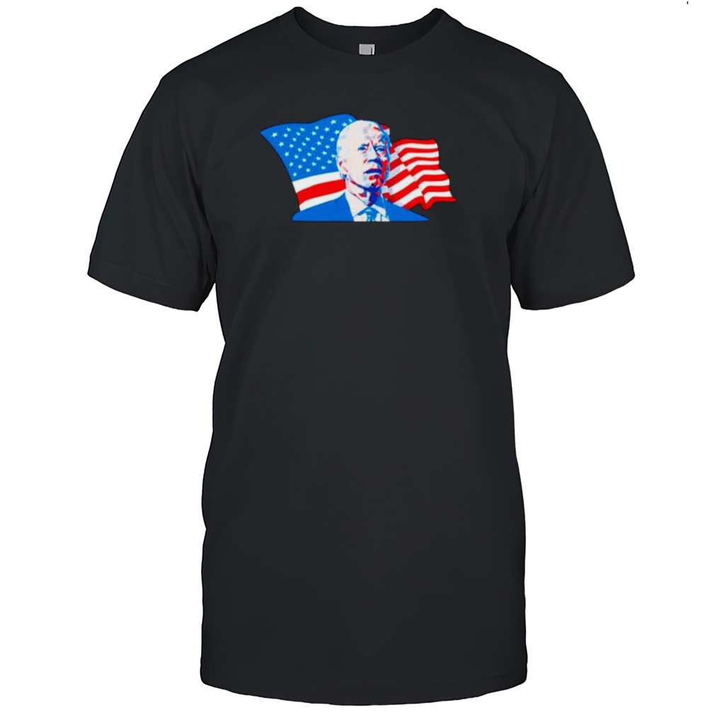 Joe Biden steve will do it with flag shirt
