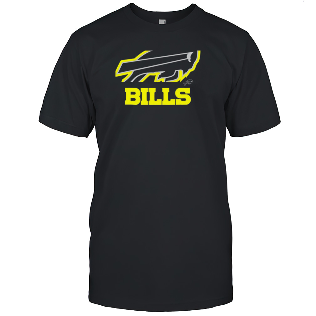 Josh Allen wearing Buffalo Bills volt shirt
