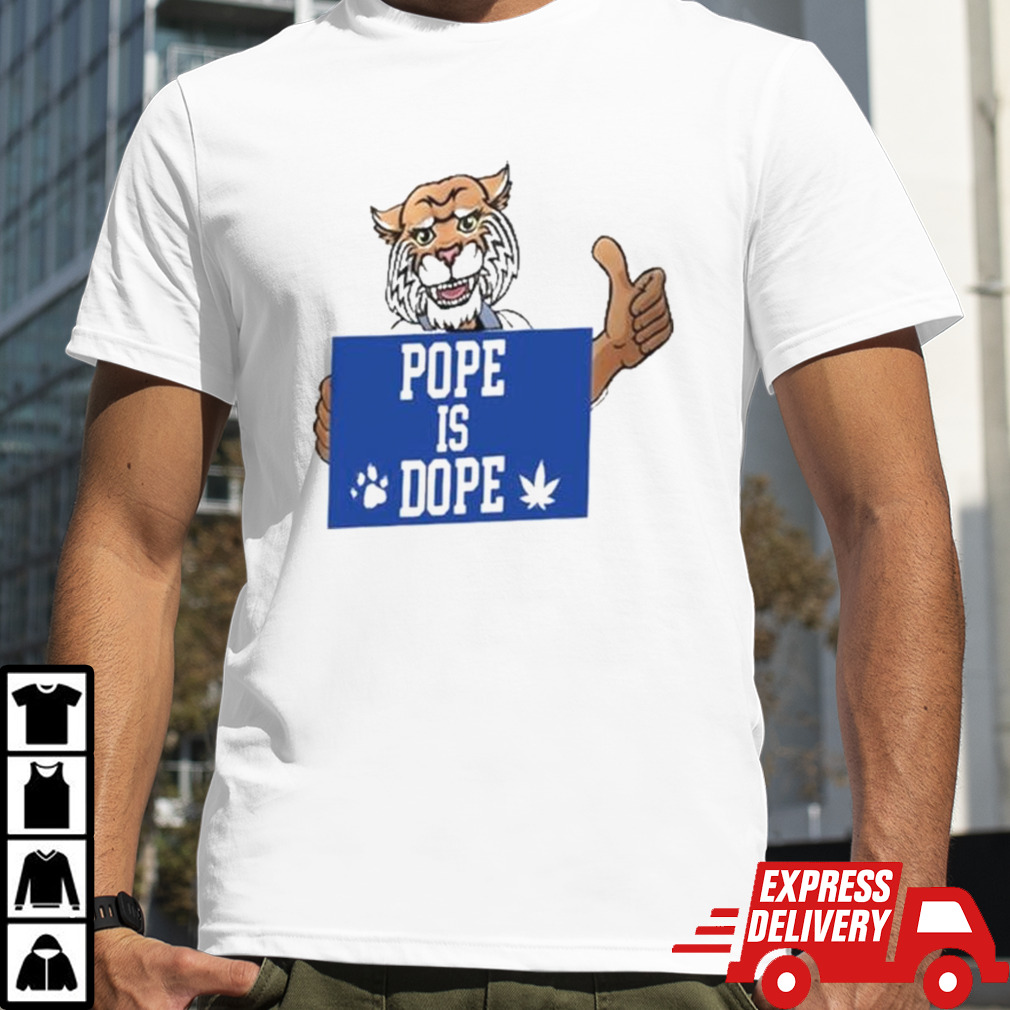 Matt Jones Pope Is Dope Tiger Shirt