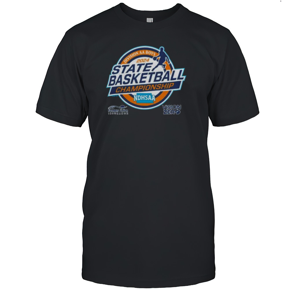 NDHSAA Merchandise 2024 NDHSAA Division AA Boys State Basketball Championship Shirt