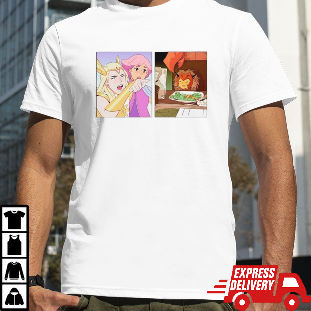 She-ra yelling at catra meme shirt