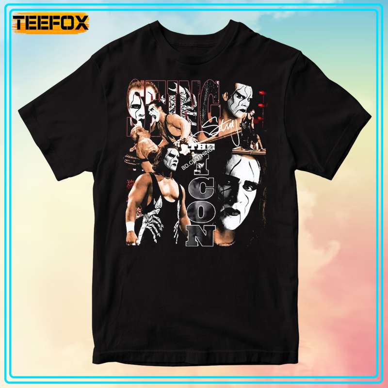 Sting The Icon Wrestler Wrestling Short-Sleeve T-Shirt