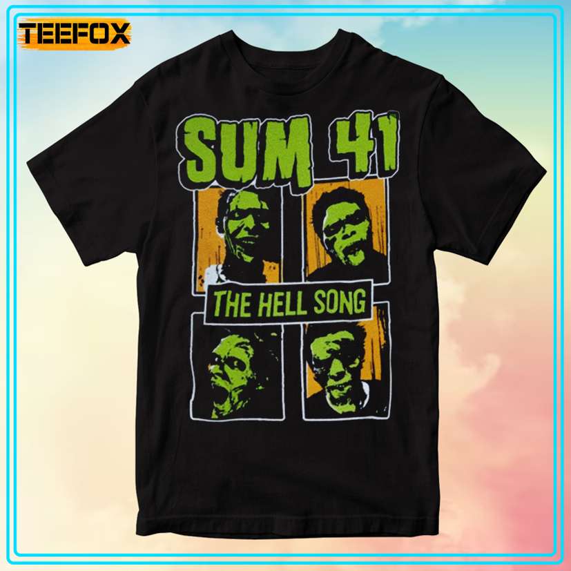 Sum 41 Band The Hell Song T-Shirt