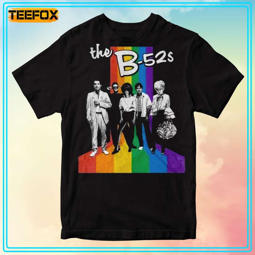 The B 52's Rainbow Band T-Shirt