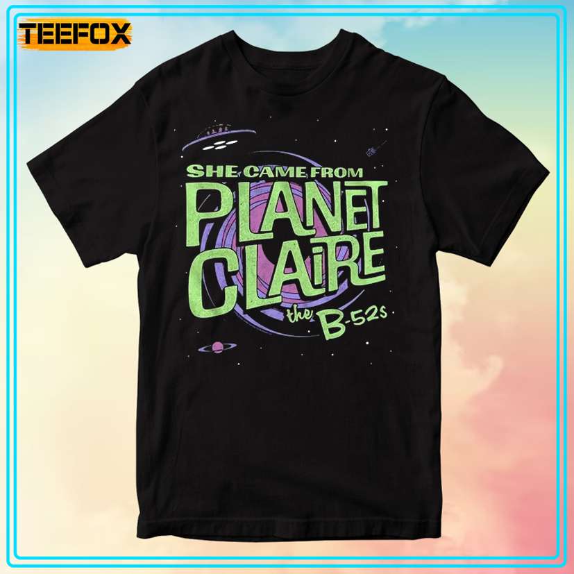 The B-52's Planet Claire Band Unisex T-Shirt