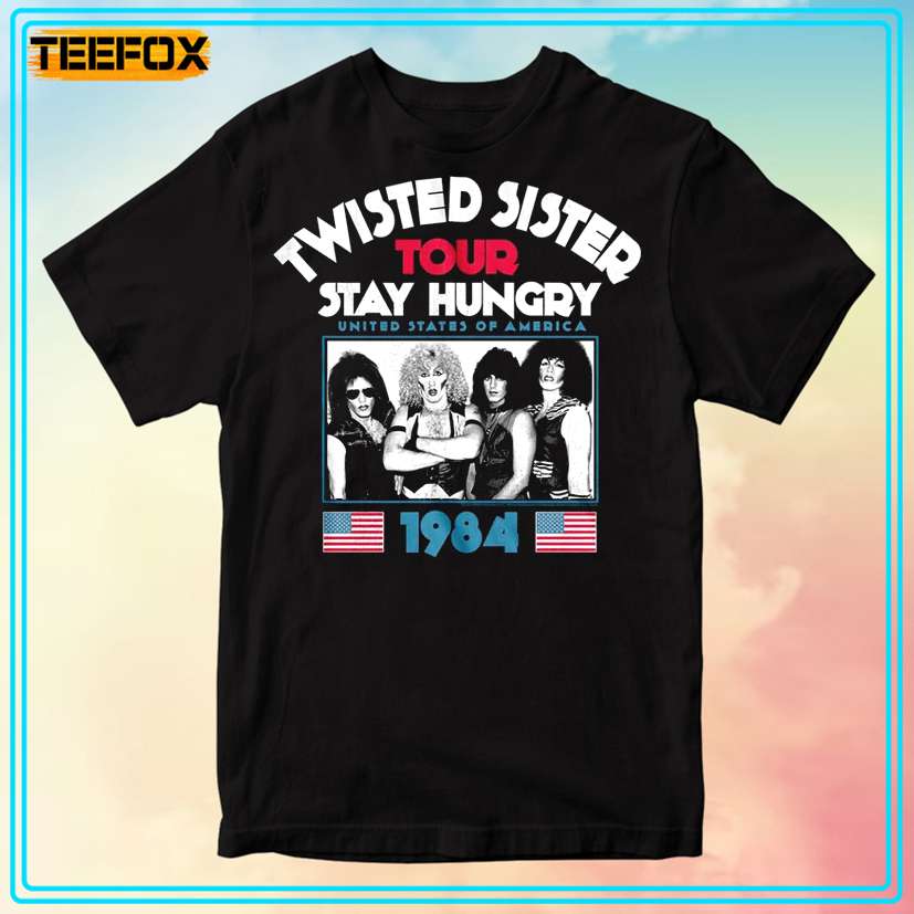 Twisted Sister Stay Hungry US Tour 1984 T-Shirt