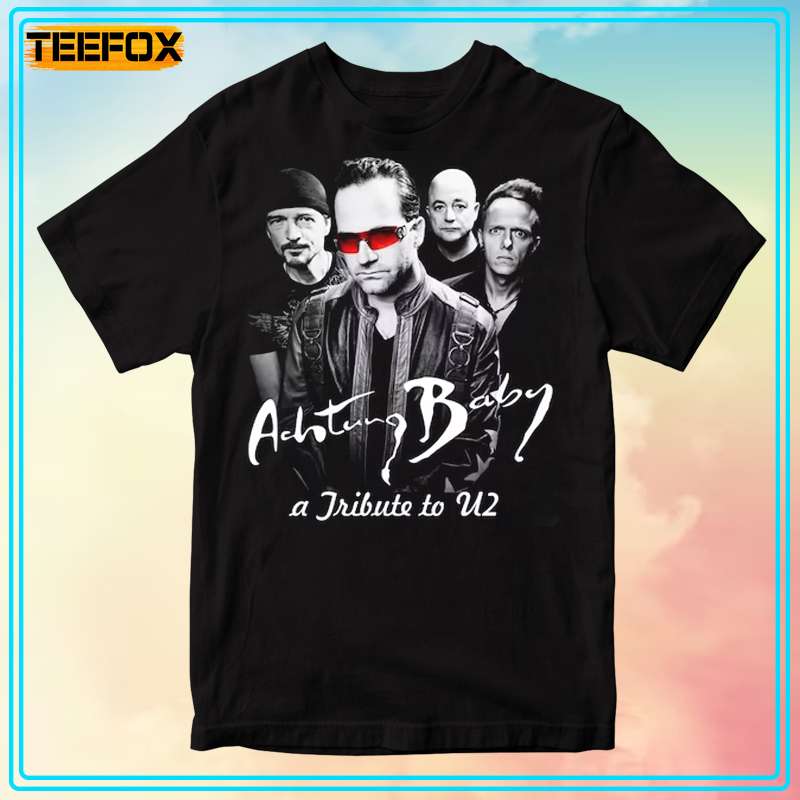 U2 Band Achtung Baby A Tribute To U2 Short-Sleeve T-Shirt