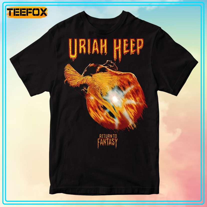 Uriah Heep Return to Fantasy 1975 T-Shirt