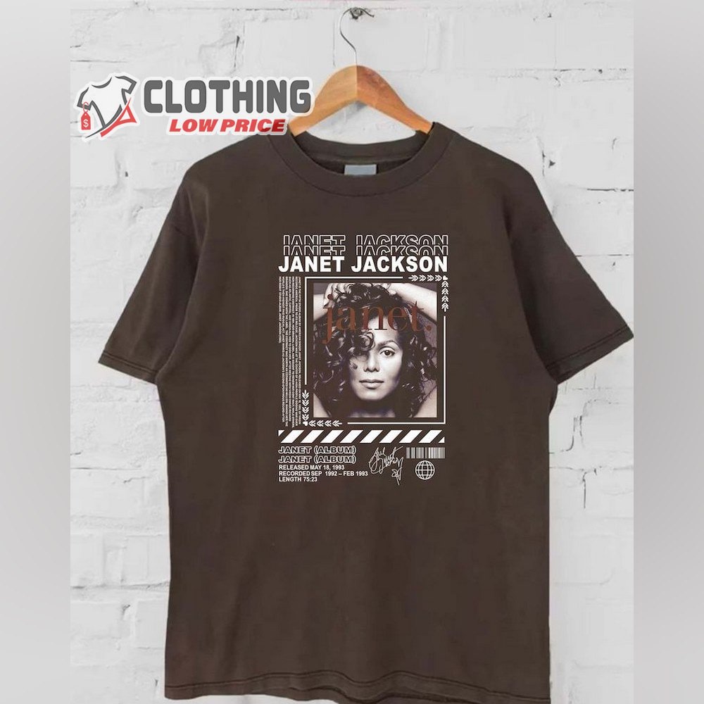 Vintage Janet Jackson Tshirt, Janet Jackson Merch, Janet Jackson Fan Gifts Men Women