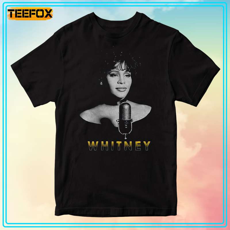 Whitney Houston BW Short-Sleeve T-Shirts