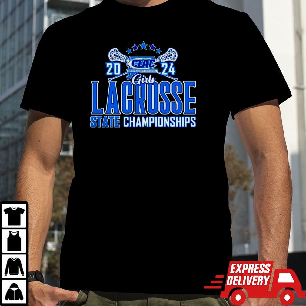 CIAC 2024 Girls Lacrosse State Championship logo shirt