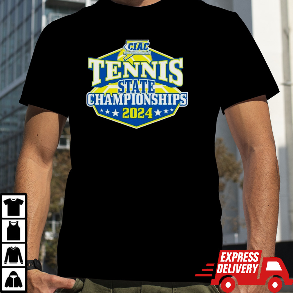 CIAC 2024 Girls and Boys Tennis State Championship logo shirt