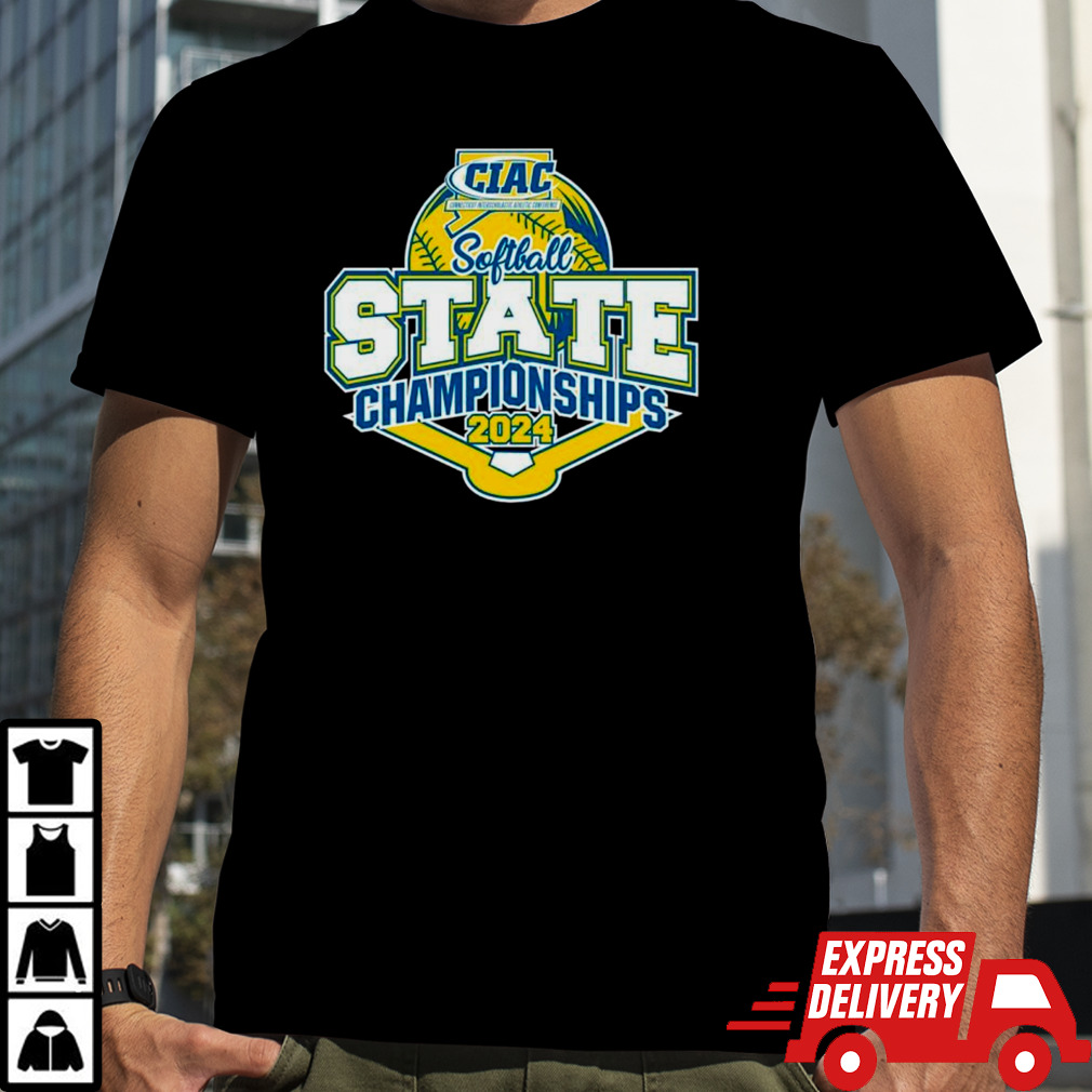 CIAC 2024 Softball State Championship logo shirt