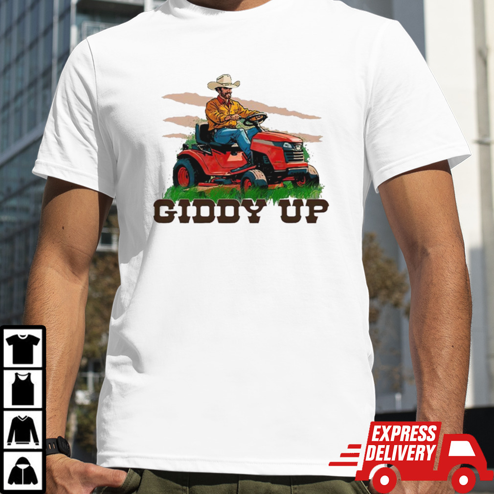 Cowboy giddy up shirt