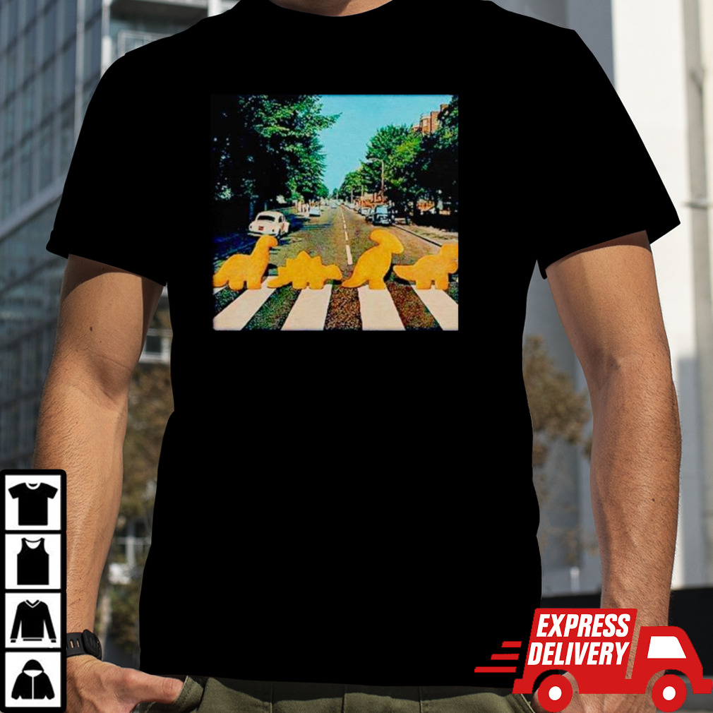 Dino nugget abbey road shirt