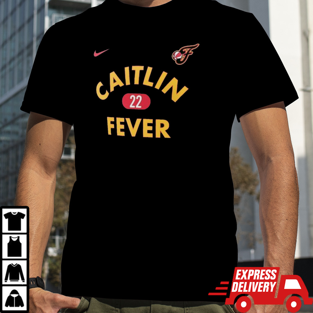 Indiana Fever Caitlin Clark Nike Navy 2024 WNBA Draft Caitlin Fever T-Shirt