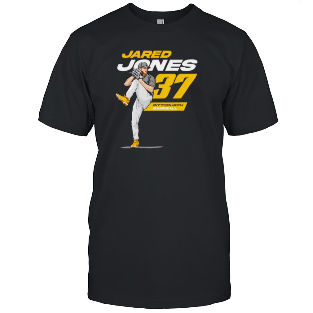 Jared Jones 37 Pittsburgh Pirates baseball shirt