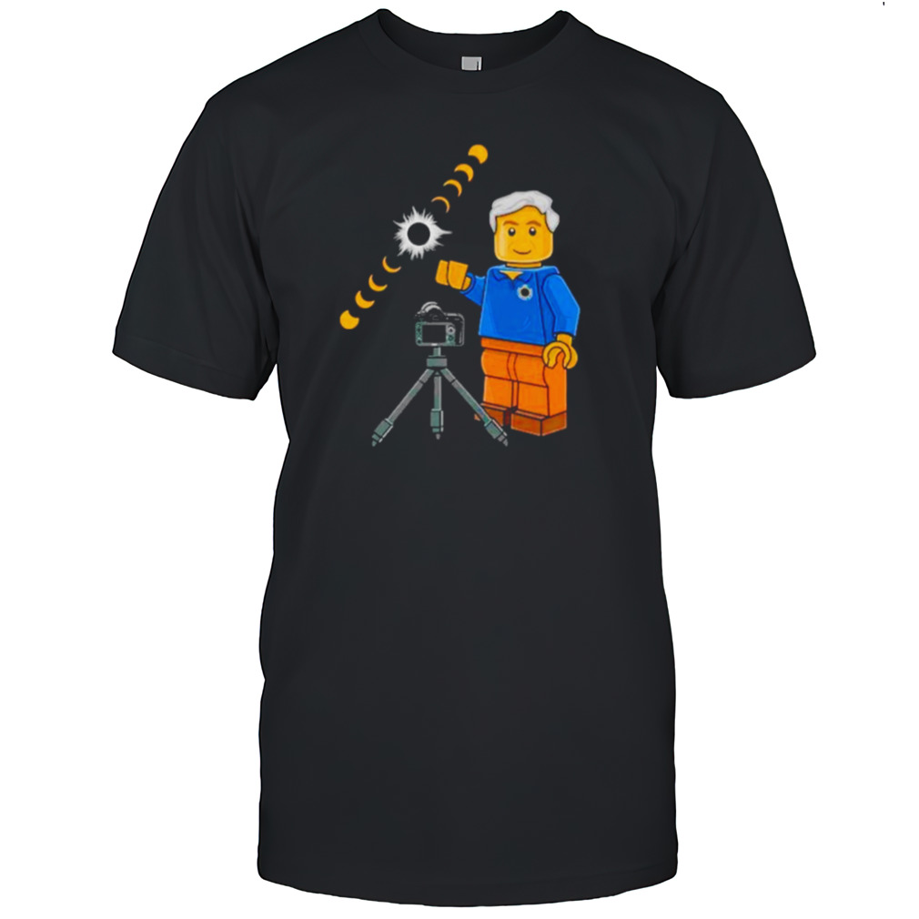 Jay Pasachoff Solar Eclipse lego shirt