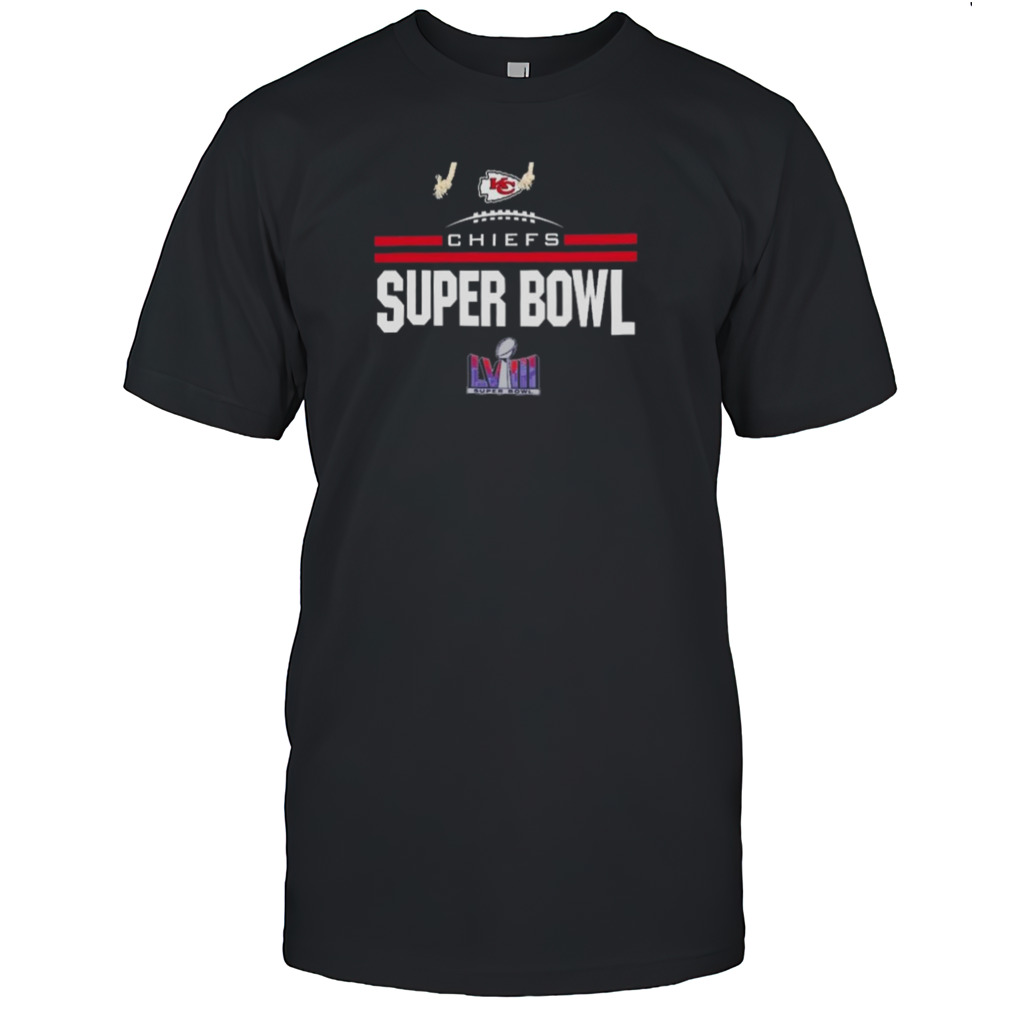 Kansas City Chiefs Majestic Threads Super Bowl LVIII Tri-Blend T-shirt