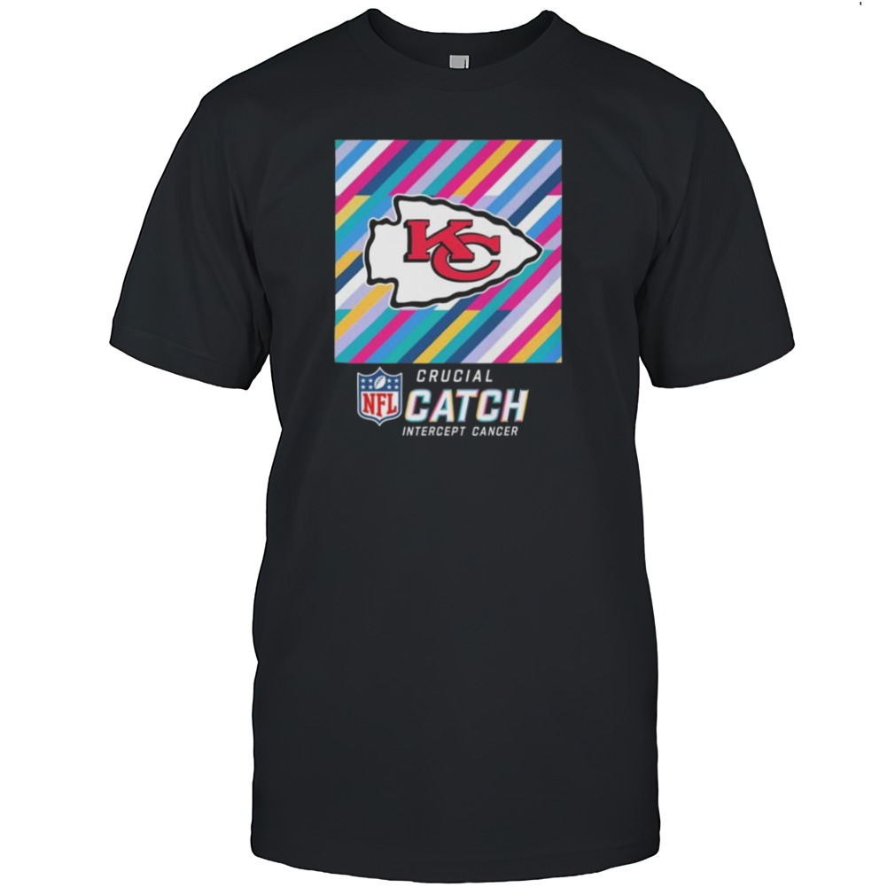 Kansas City Chiefs NFL Crucial Catch Intercept Cancer Shirt